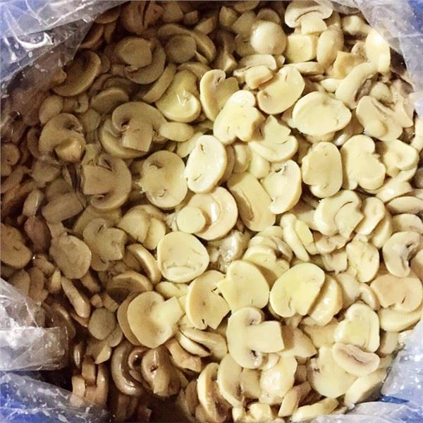 Champiñón en rodajas en vinagre